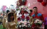 [ẢNH] Cận cảnh đám hỏi đẹp như mơ của Trung vệ Duy Mạnh và bạn gái Quỳnh Anh